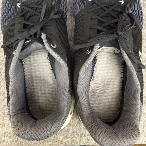 ✅On Cloudflyer Mens 11.5M Athletic Running Sneakers Black/Blue/Gray✅ No Insoles - Picture 12 of 12